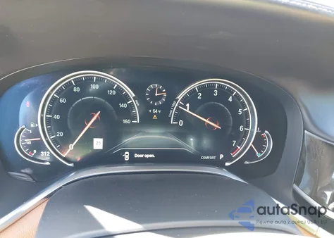 2017 BMW 750I z USA, uszkodzony, nr VIN WBA7F0C39HGM21721